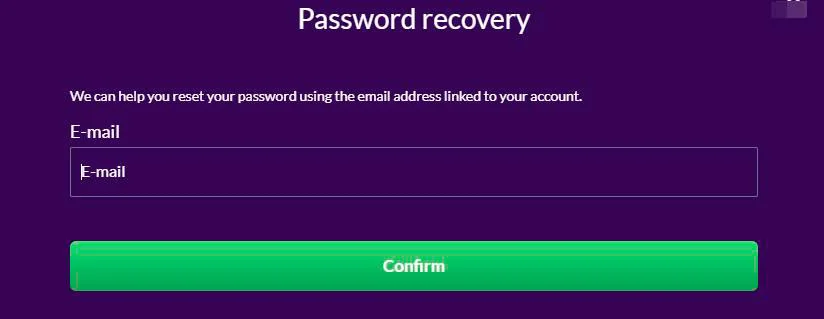 recovery pass slotsamigo casino